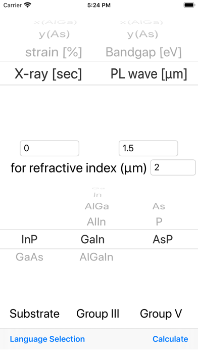 Screenshot 2 of III-V Comp. App