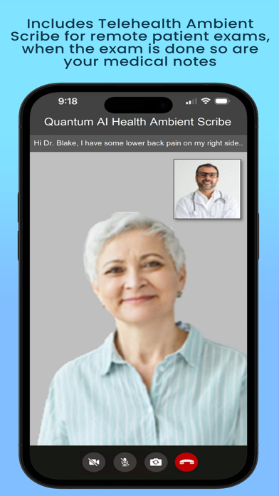 Quantum Health Ambient Scribe Screenshot