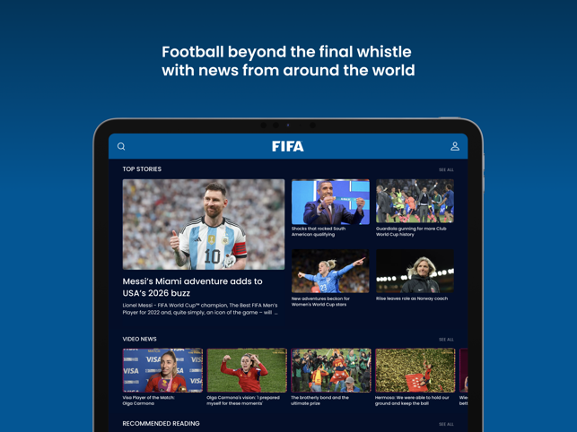 ‎The Official FIFA App Screenshot