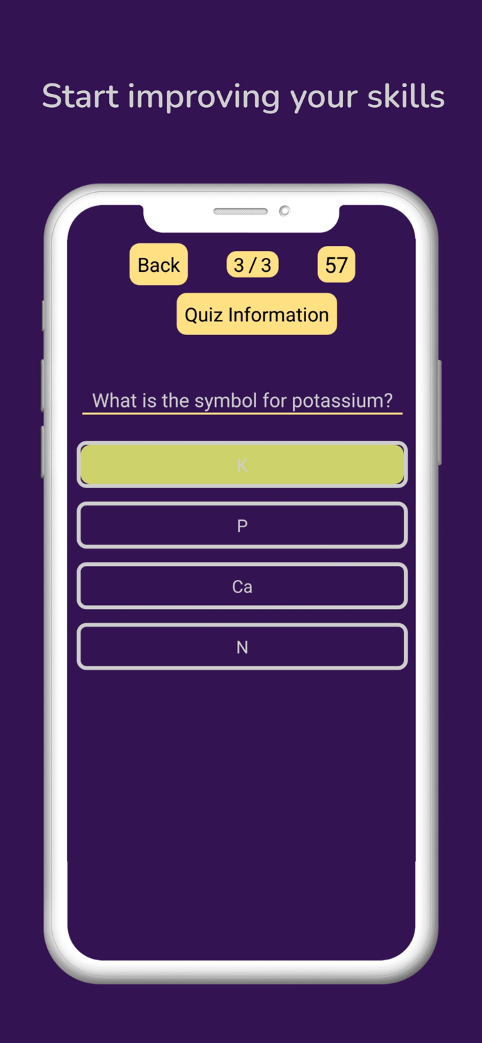 Chemistry Experiments Quiz