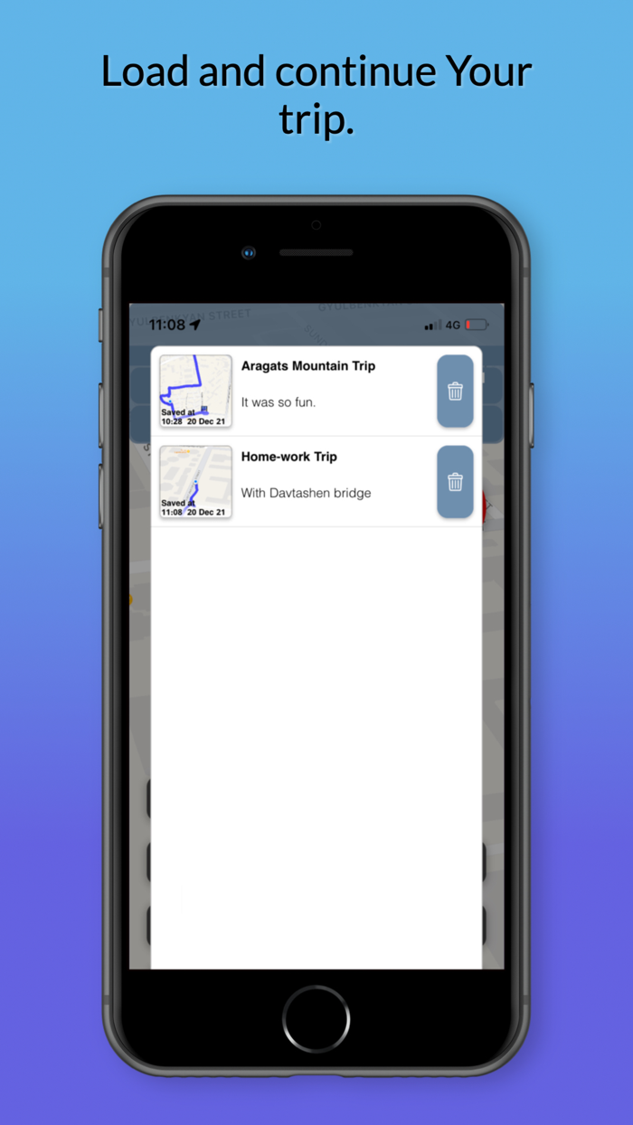 Trip Recorder Navigation