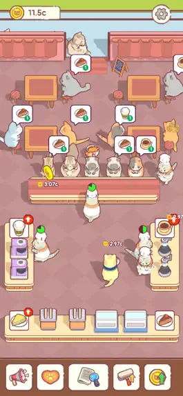 Game screenshot Cat Snack Cafe -Food Bar Games apk