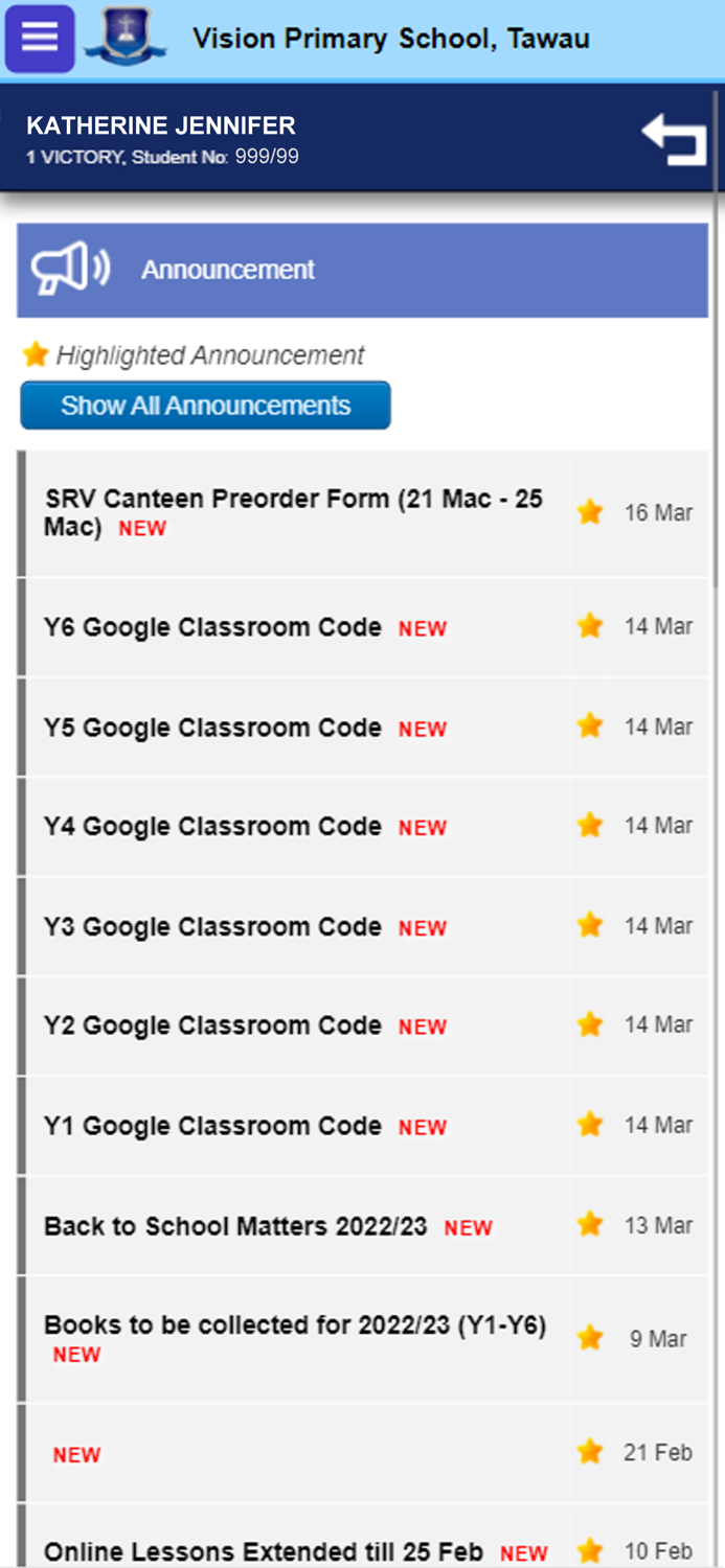 Vision Primary School Tawau