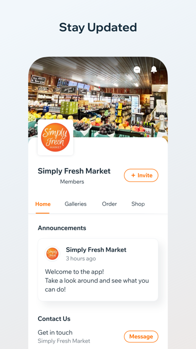 Simply Fresh Market Screenshot