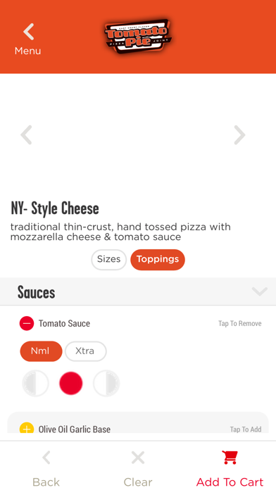 The Tomato Pie Pizza Joint Screenshot