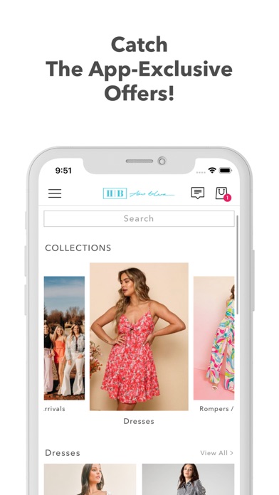 Too Blue Boutique Screenshot