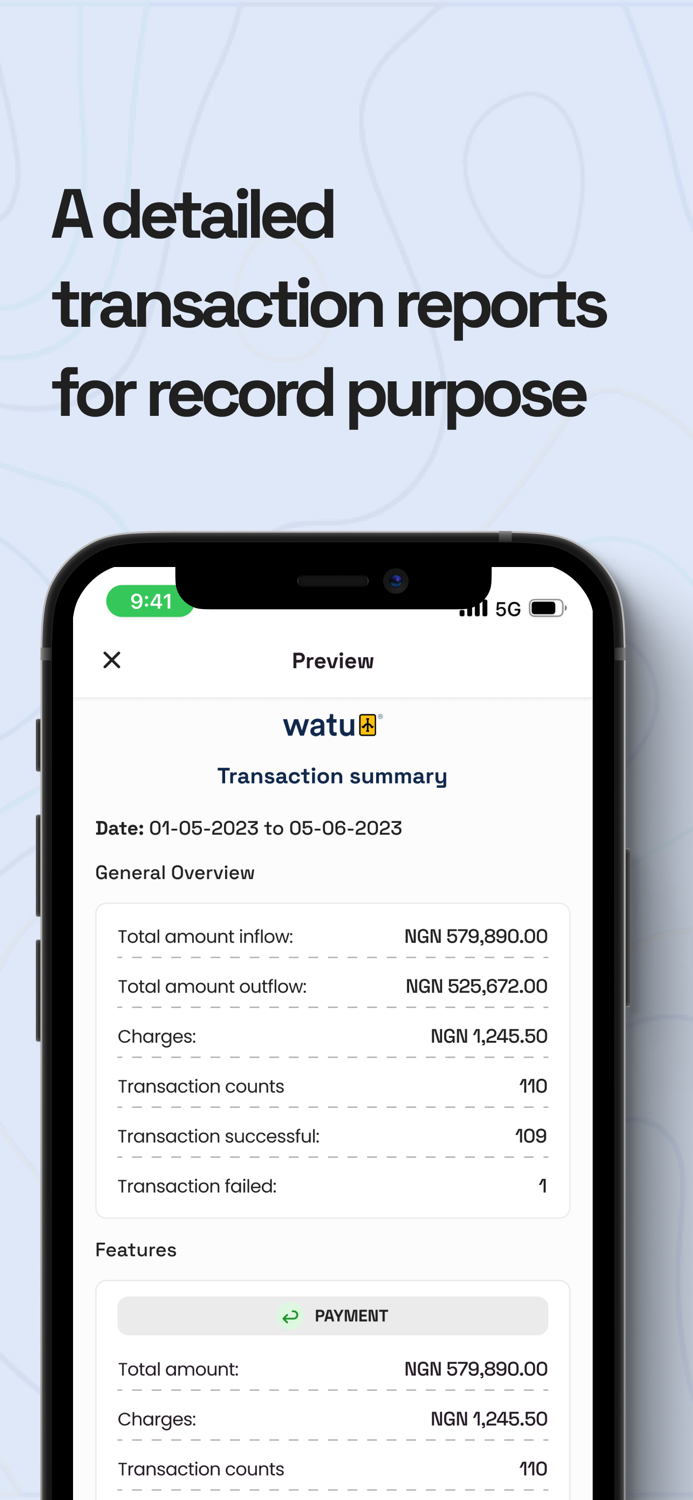 WATU Multipurpose Fintech App