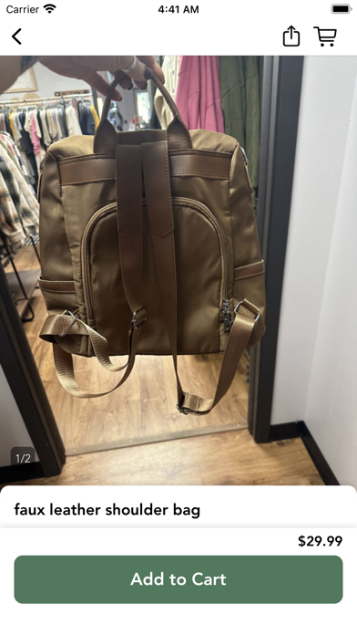 Benjamin Grace Boutique Screenshot