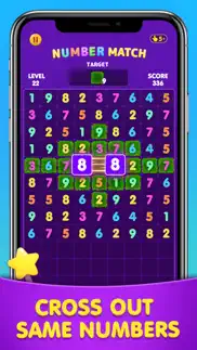 number match: ten crush puzzle iphone screenshot 2