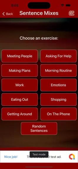 Game screenshot English Exercises 1 mod apk