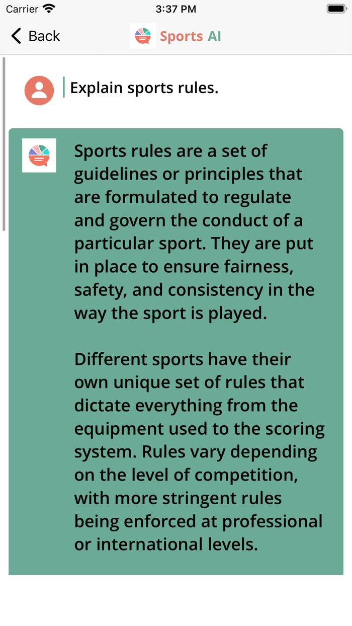 Sports AI - Ask Anything