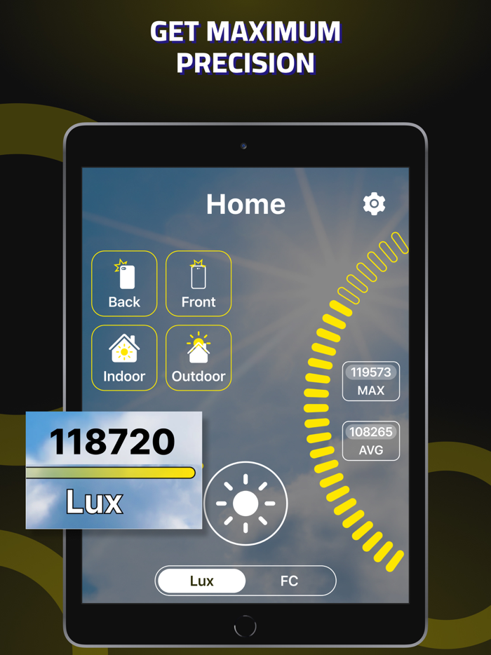 Lux Meter  Light Control