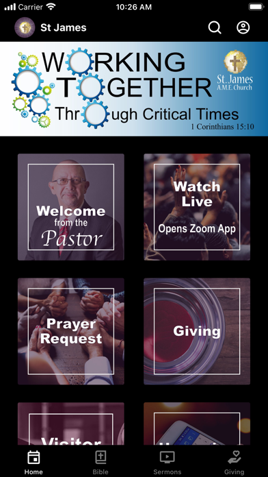 St James AME Church Pittsburgh Screenshot