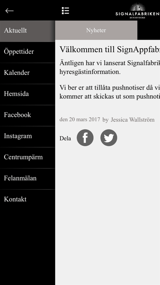 #1. Signalfabriken (iOS) 게시자: Newsec Asset Management AB