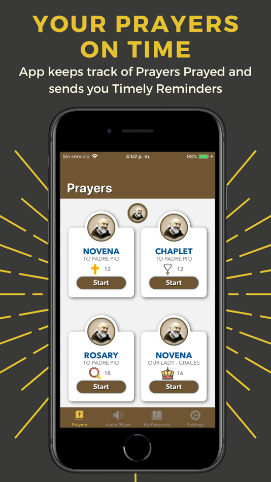 #1. Padre Pio (iOS) 由: Jose Ignacio Gonzalez Rivera