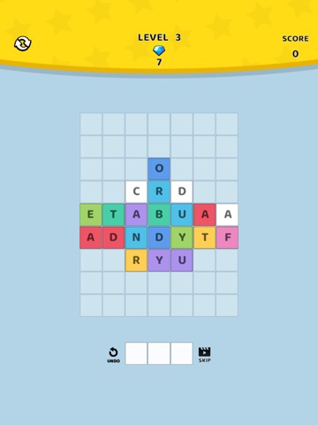 3 Letter 1 Word Match 3 Tilesのおすすめ画像2