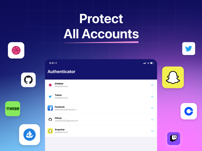 Two Factory Authentication App