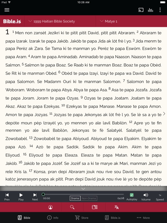 Screenshot #4 pour Haitian Bible Society