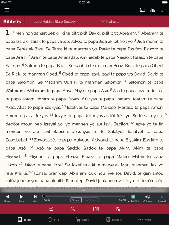 Screenshot #4 pour Haitian Bible Society