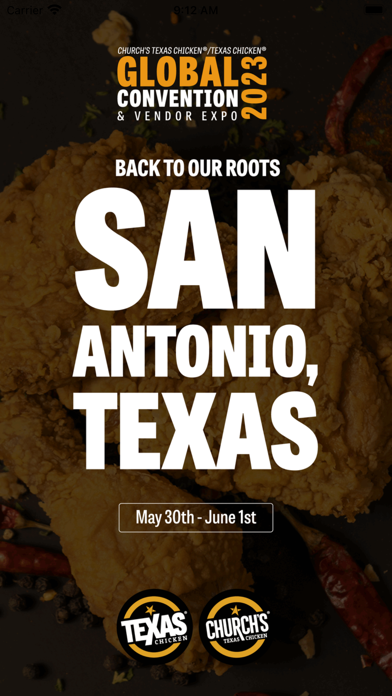 Church's Texas Chicken Events Screenshot