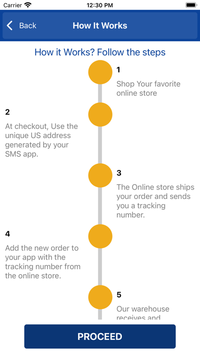 ShipMyShopping Screenshot