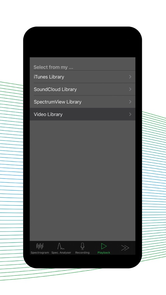 #6. SpectrumView (iOS) 由: Oxford Wave Research Ltd.