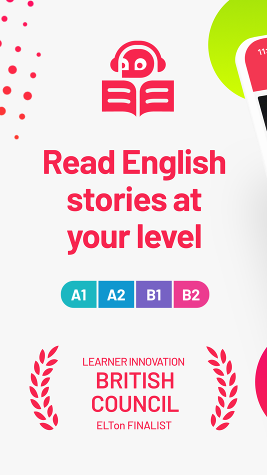 #1. Readable: read English stories (iOS) 由: Playlingo