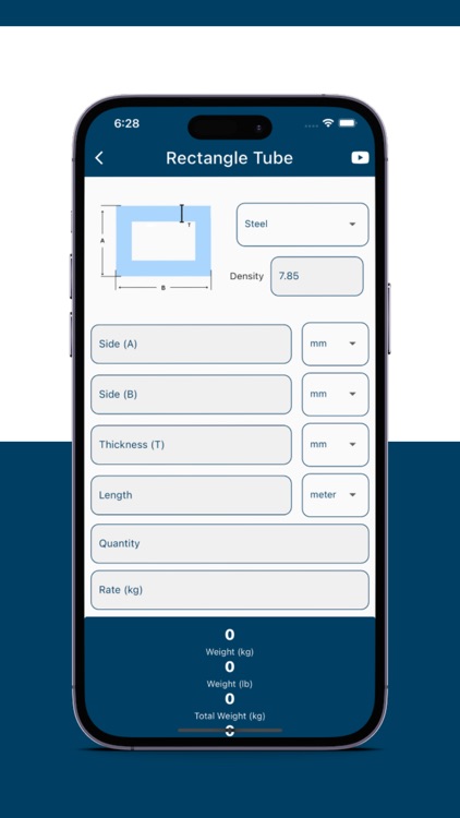 Metal Weight Calculator Plus