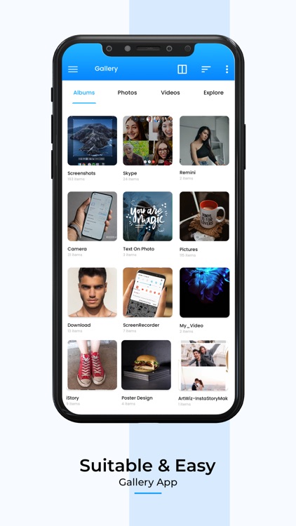 Gallery photo album manager