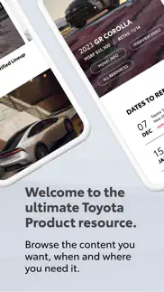 toyota engage app iphone screenshot 2