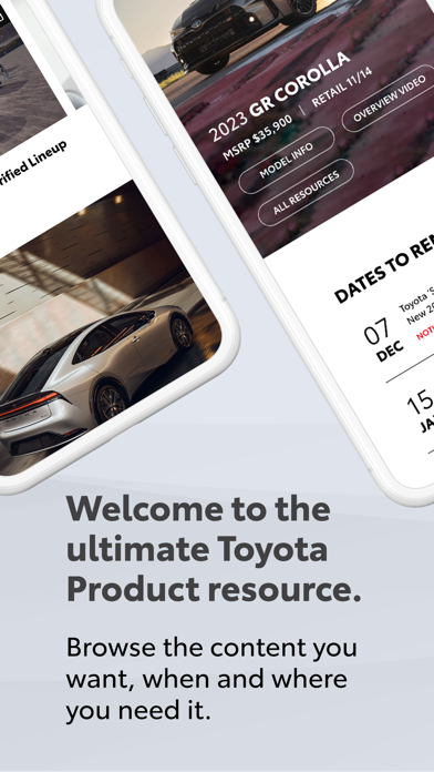 Toyota Engage App Screenshot