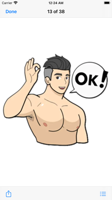 It's Men Time Stickers Pack Screenshot