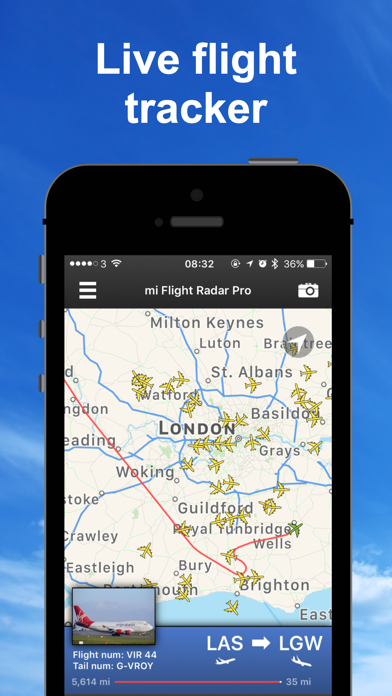 mi Flight Radar & Tracker Pro Screenshot