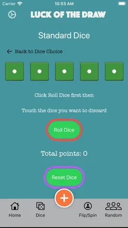 Game screenshot Luck of the Draw hack