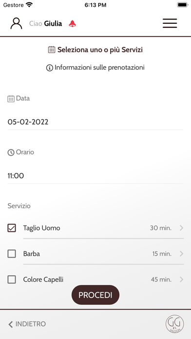 Giovanni Grasso Saloon Screenshot