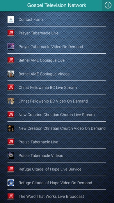 Gospel Television Network Screenshot