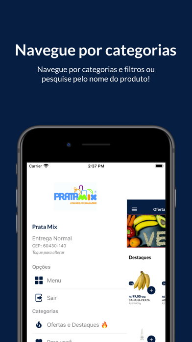 Prata Mix Atacarejo e Magazine Screenshot