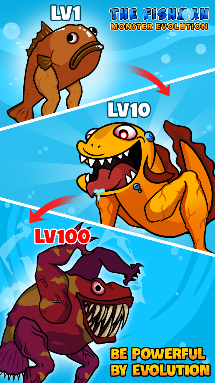 The Fishman Monster Evolution