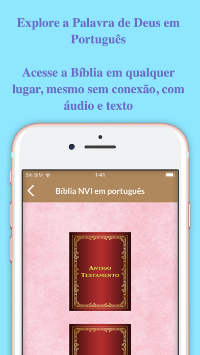 Bíblia NVI em Português Screenshot