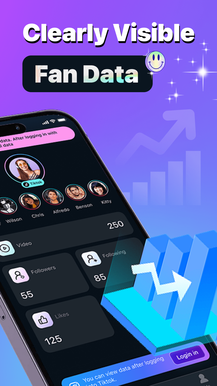 Followers Tracker-Tik reports