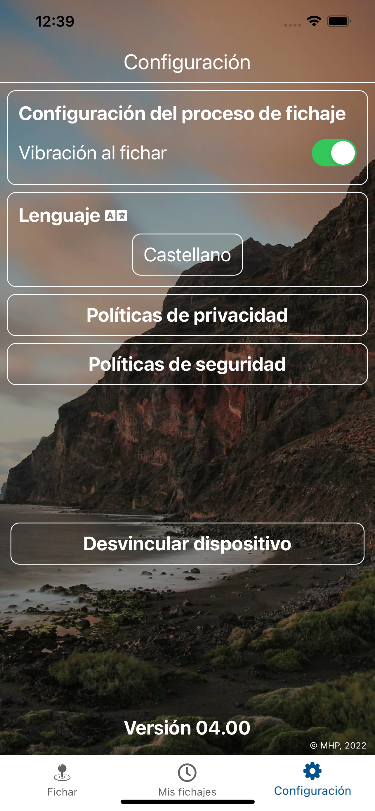 Geogestión Horaria