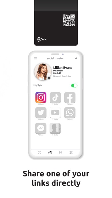 Social Master App Screenshot