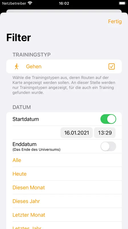 Workout Map screenshot 4 of 6