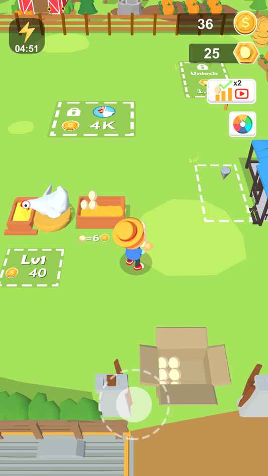 #1. Egg Farm Tycoon (iOS) Ved: Solid Games