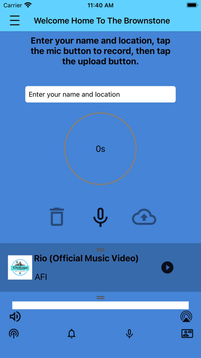 CityScape Radio Screenshot