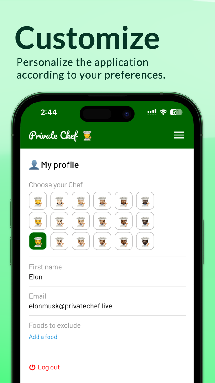 Private Chef - Easy Cooking