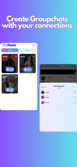 Game screenshot Cliques: Chat. Meet. Connect hack