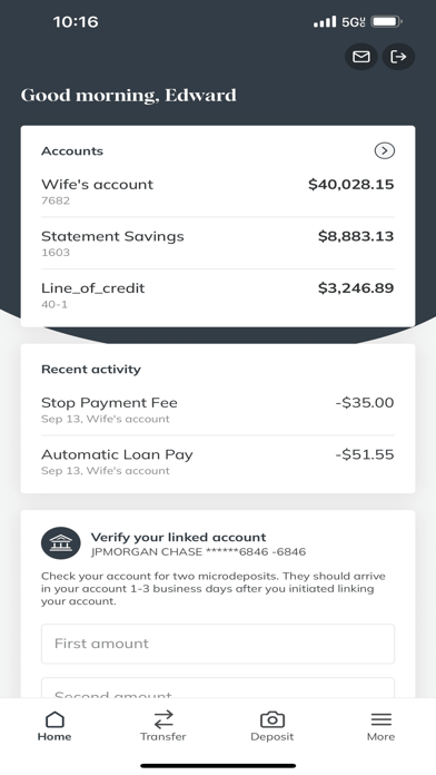 Berkshire Bank Mobile Screenshot