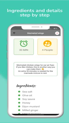 Game screenshot Healthy recipes Airfryer apk