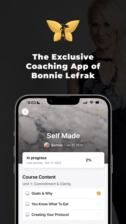 Bonnie Lefrak Coaching App